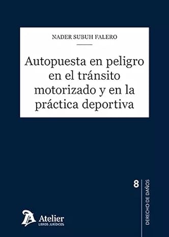 Portada Libro Autopuesta en peligro en el transito motorizado