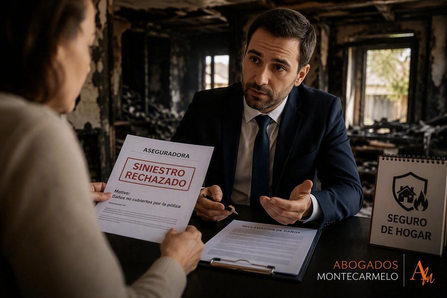 Abogados-Montecarmelo-aseguradora-rechaza-incendio Mi aseguradora rechaza el incendio: reclamación frente al seguro por siniestro e indemnización por daños causados por incendio